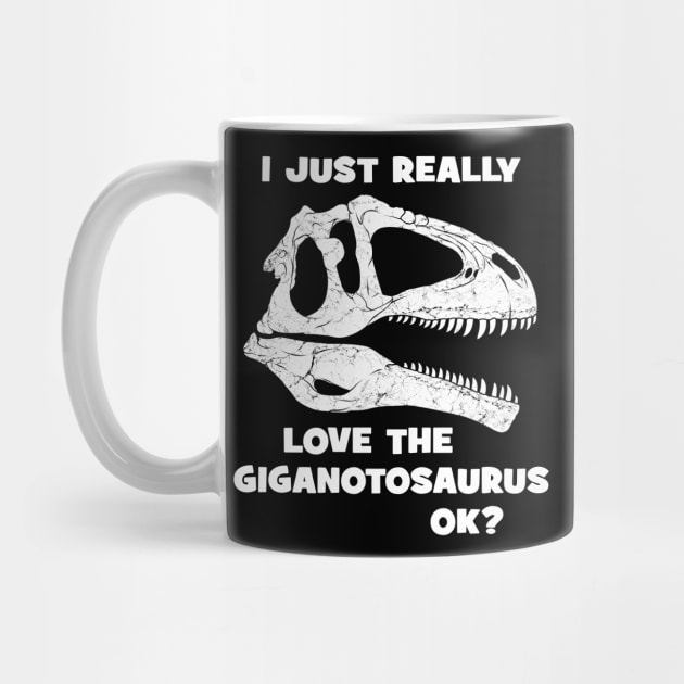 Giganotosaurus Fossil Hunter by NicGrayTees